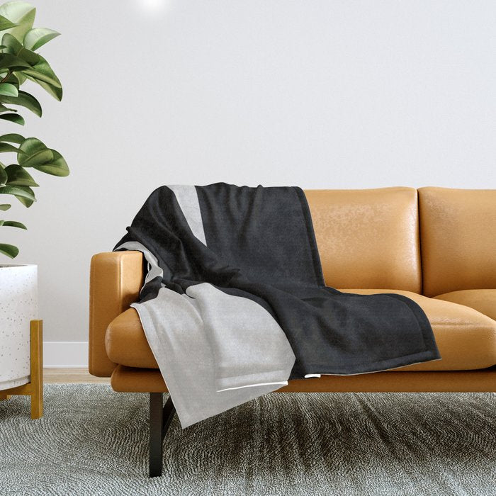 Abstract Form 01 Throw Blanket Gallery Image 1