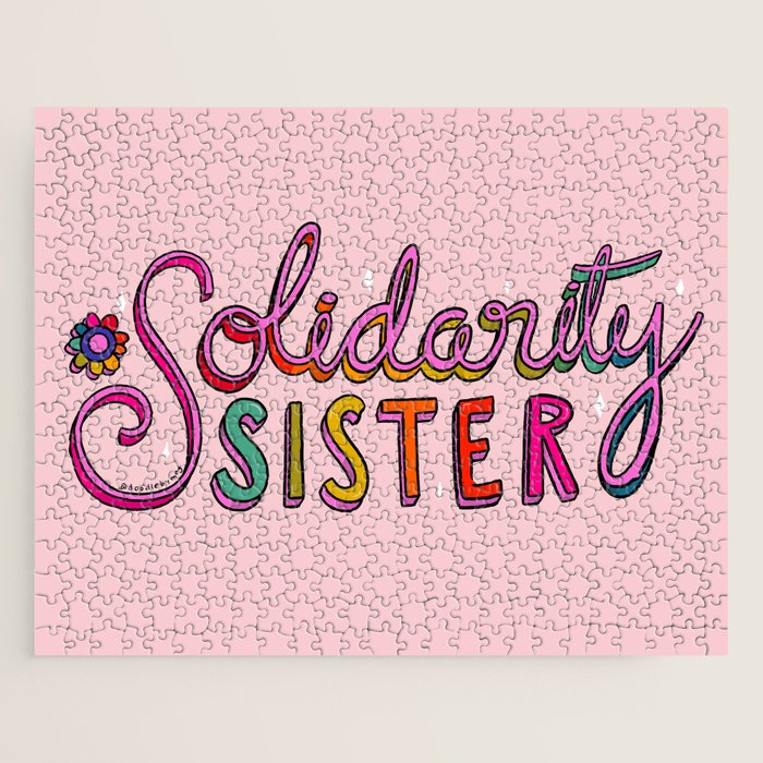 Solidarity Sister Jigsaw Puzzle Gallery Image 1