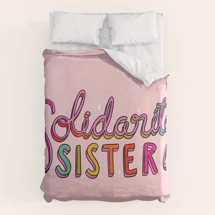 Solidarity Sister Duvet Cover Gallery Image 6