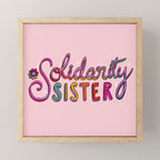 Solidarity Sister Mini Art Print Gallery Image 1