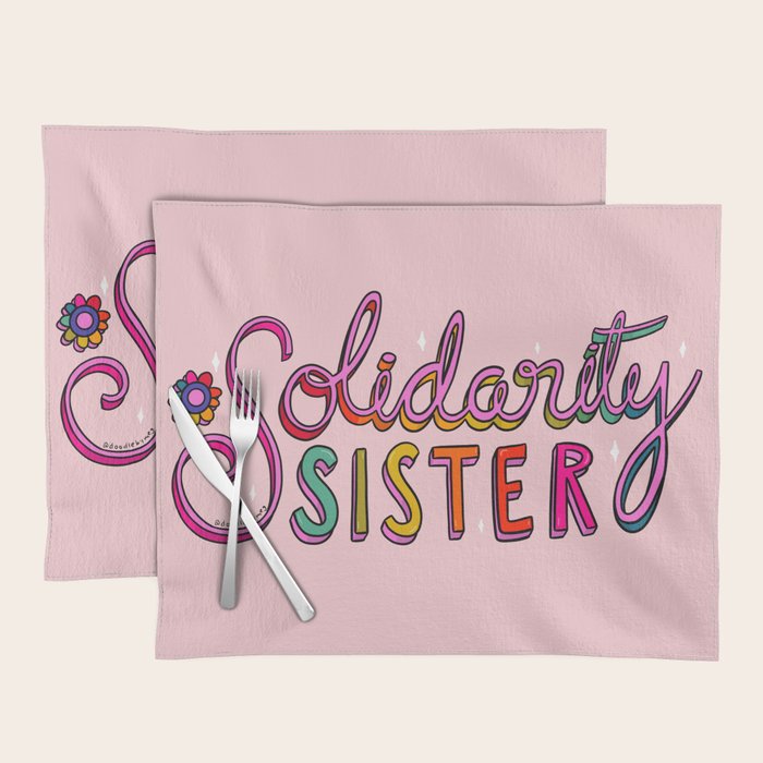 Solidarity Sister Placemat Gallery Image 1