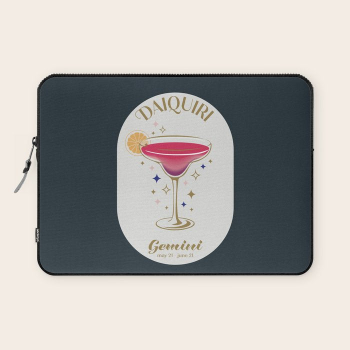 Daiquiri Cocktail Zodiac Sign Laptop Sleeve Gallery Image 1