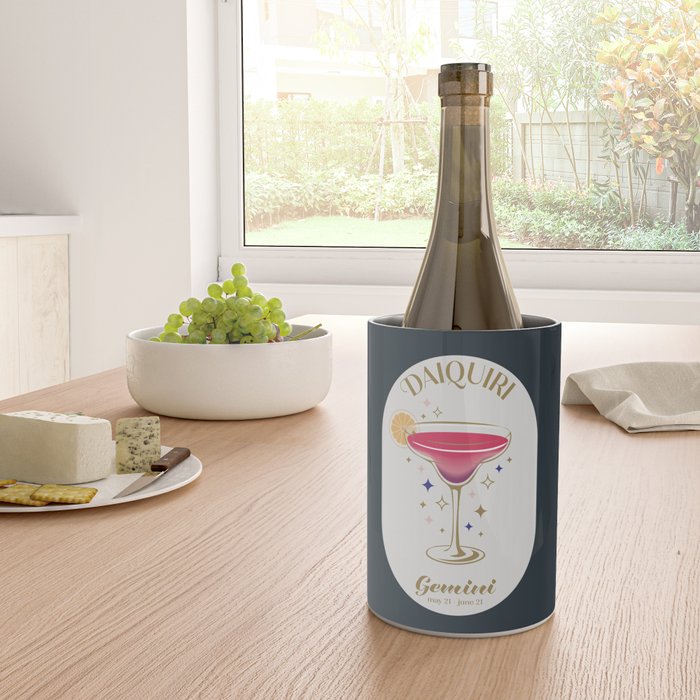 Daiquiri Cocktail Zodiac Sign Wine Chiller Gallery Image 4