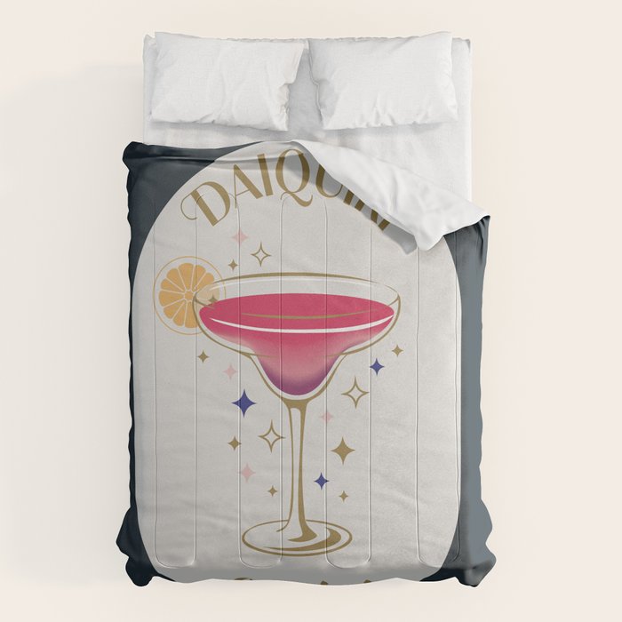 Daiquiri Cocktail Zodiac Sign Comforter Gallery Image 6