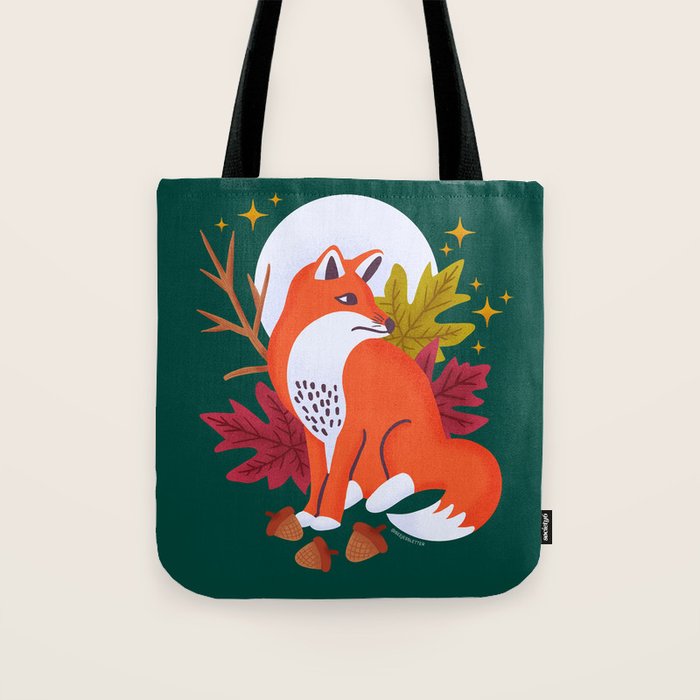 Red Fox - Crepuscular Critters Tote Bag Gallery Image 1