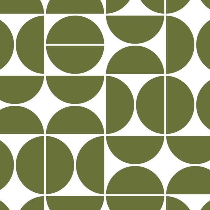 Mid Century Modern Geometric 04 Olive Green Coffee Mug Gallery Image 2