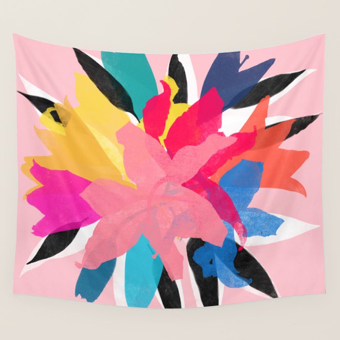 lily 14 Wall Tapestry Gallery Image 1