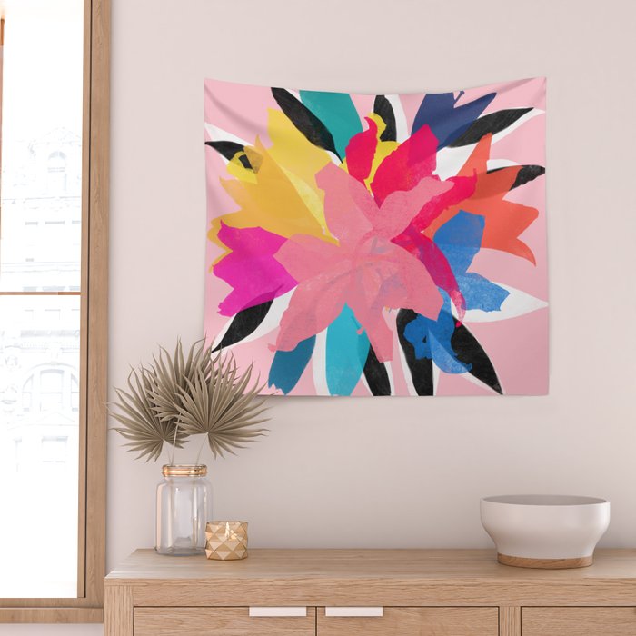 lily 14 Wall Tapestry Gallery Image 2