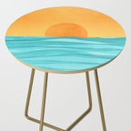 Coastal Sunset Landscape Side Table Gallery Image 2