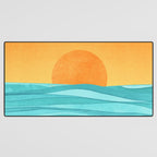 Coastal Sunset Landscape Desk Mat Gallery Image 3