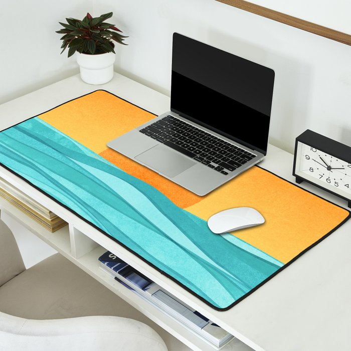 Coastal Sunset Landscape Desk Mat Gallery Image 2