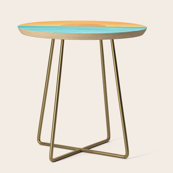 Coastal Sunset Landscape Side Table Gallery Image 1