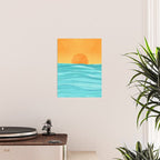 Coastal Sunset Landscape Poster Gallery Image 2