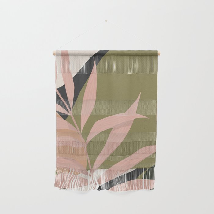 Tropical Leaf- Abstract Art 2 Wall Hanging Gallery Image 1