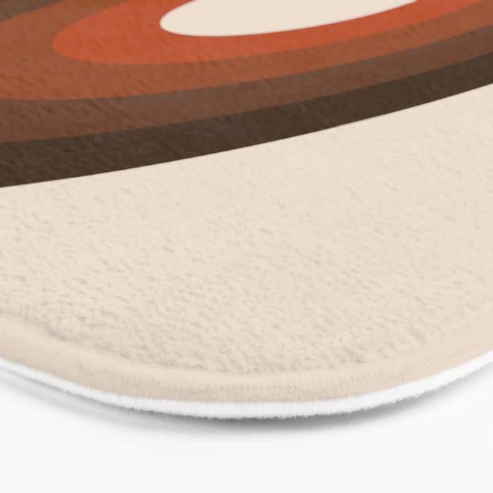 Cocoa Coffee Rainbow Bath Mat Gallery Image 3