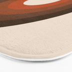 Cocoa Coffee Rainbow Bath Mat Gallery Image 3