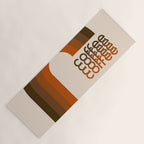 Cocoa Coffee Rainbow Yoga Mat Gallery Image 1