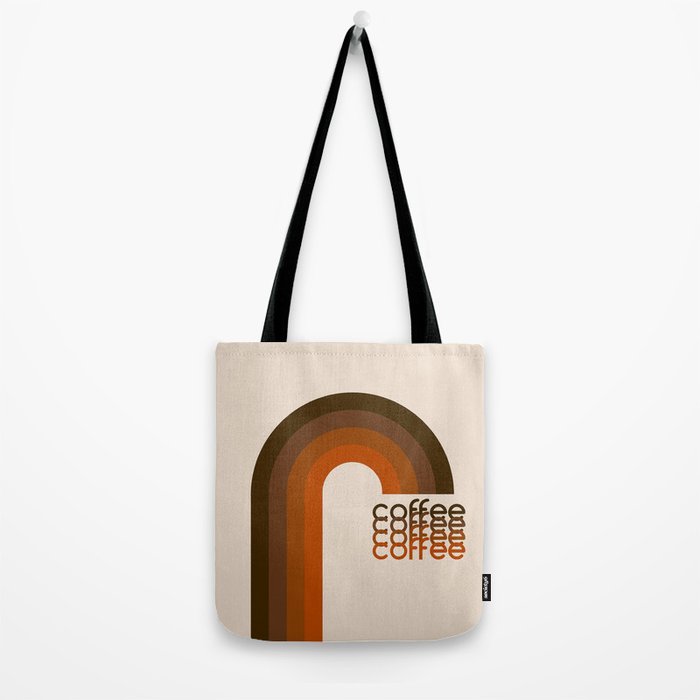 Cocoa Coffee Rainbow Tote Bag Gallery Image 2