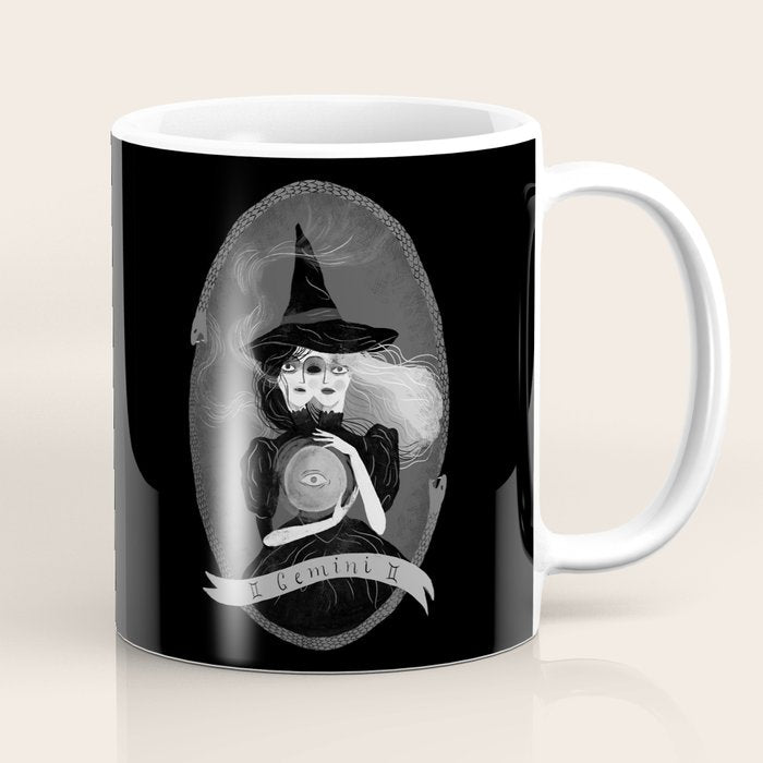 Gemini Witchy Zodiac Coffee Mug Gallery Image 1