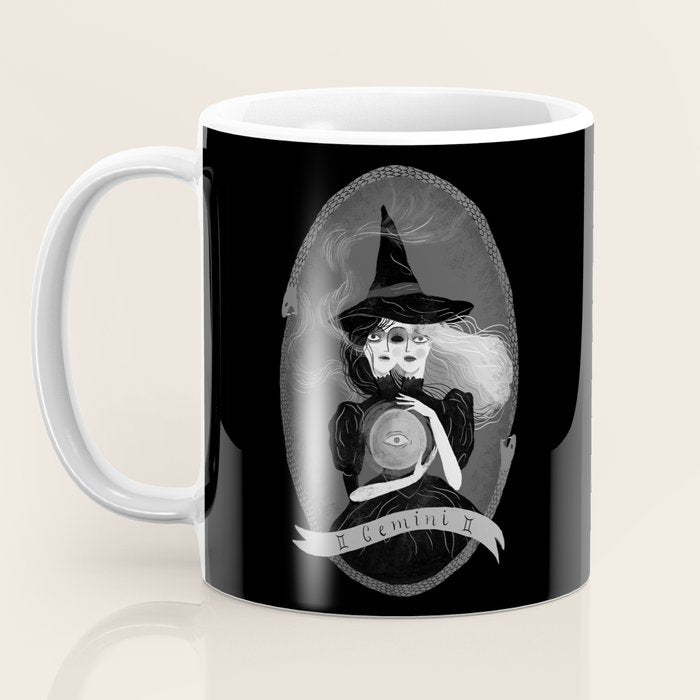 Gemini Witchy Zodiac Coffee Mug Gallery Image 3