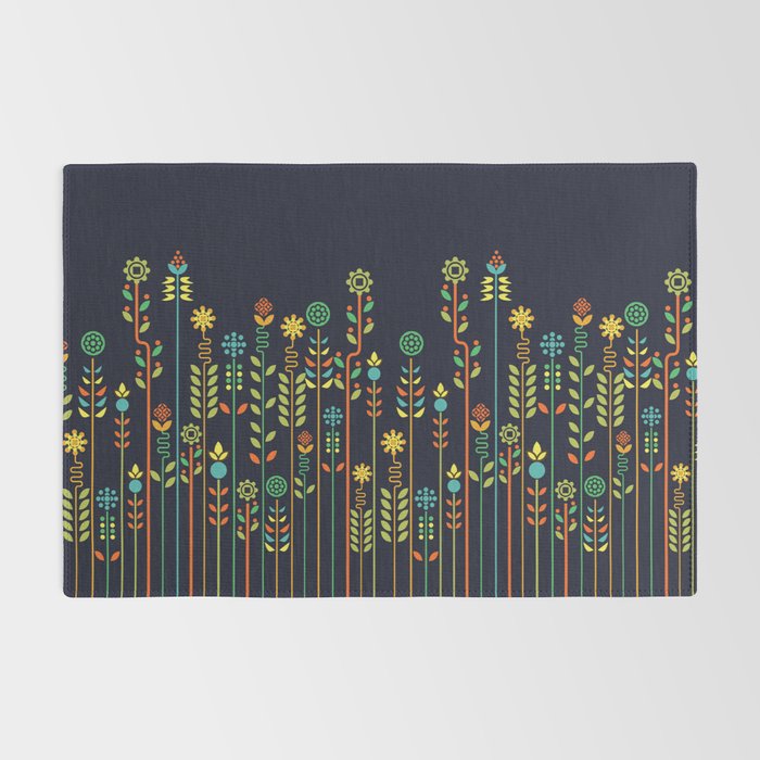Overgrown flowers Rug Gallery Image 2