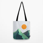 Abstract Landscape 30B Tote Bag Gallery Image 2