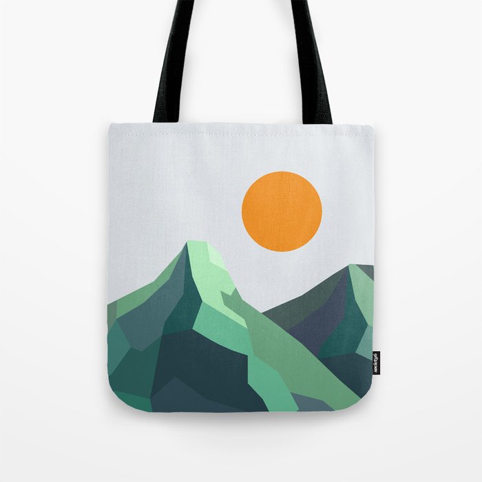 Abstract Landscape 30B Tote Bag Gallery Image 1