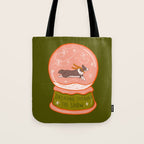 Dashing Through the Snow Tote Bag Gallery Image 1
