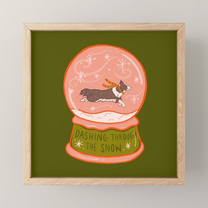 Dashing Through the Snow Mini Art Print Gallery Image 1