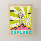 EXPLORE Mini Art Print Gallery Image 1