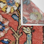 Antique Persian Rug Print with Peacock & Deer Wall Tapestry Gallery Image 3