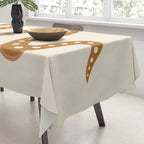 Minimal Snake - Desert Orange II Tablecloth Gallery Image 3
