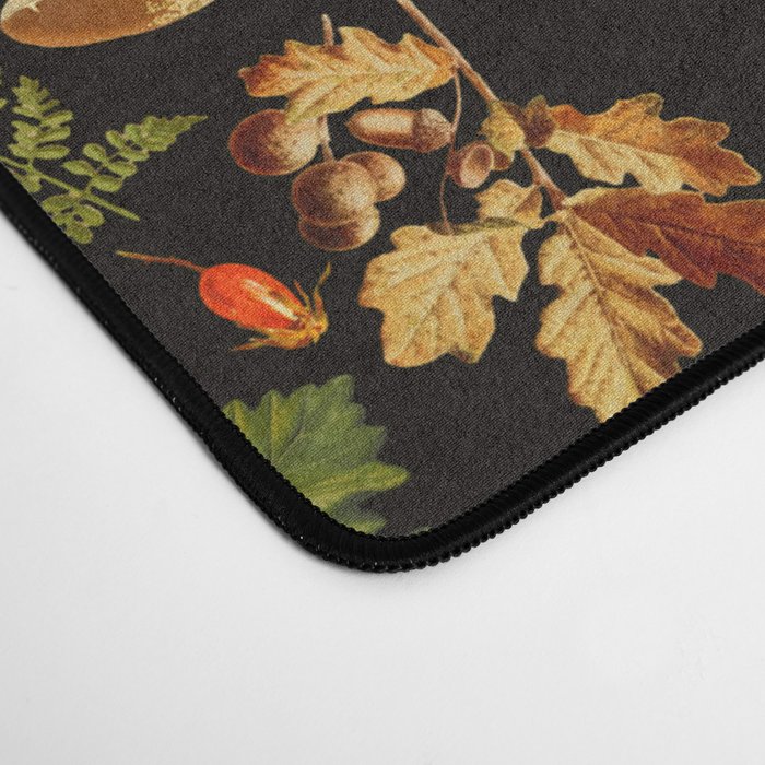 Vintage & Shabby Chic - Autumn Harvest Black Desk Mat Gallery Image 4