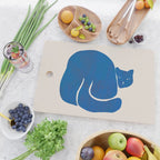 Blue cat Cutting Board Gallery Image 2