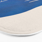 Blue cat Bath Mat Gallery Image 3