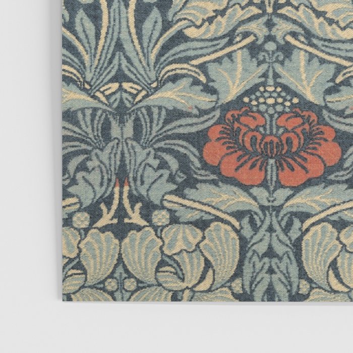Vintage William Morris Tulip and Rose Poster Gallery Image 3