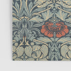 Vintage William Morris Tulip and Rose Poster Gallery Image 3