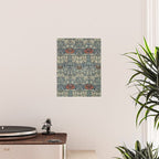 Vintage William Morris Tulip and Rose Poster Gallery Image 2