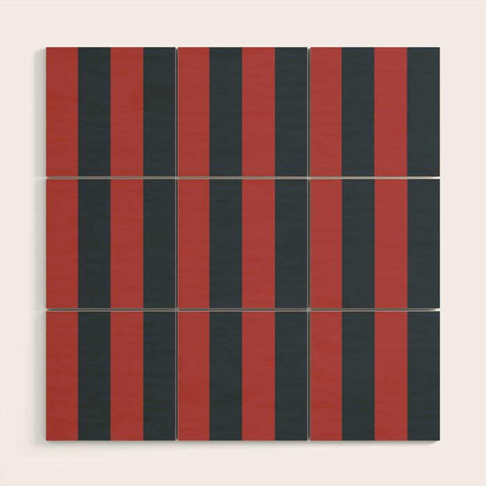 Stratified Sea Stripes Wood Wall Art Gallery Image 1