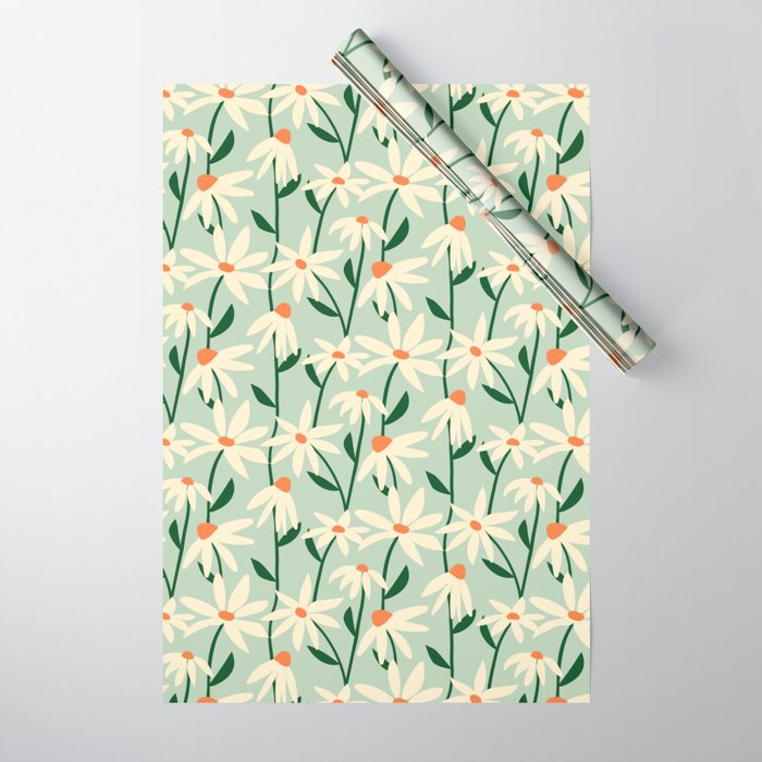 Flower Market Copenhagen - Matisse Inspired Wrapping Paper Gallery Image 1