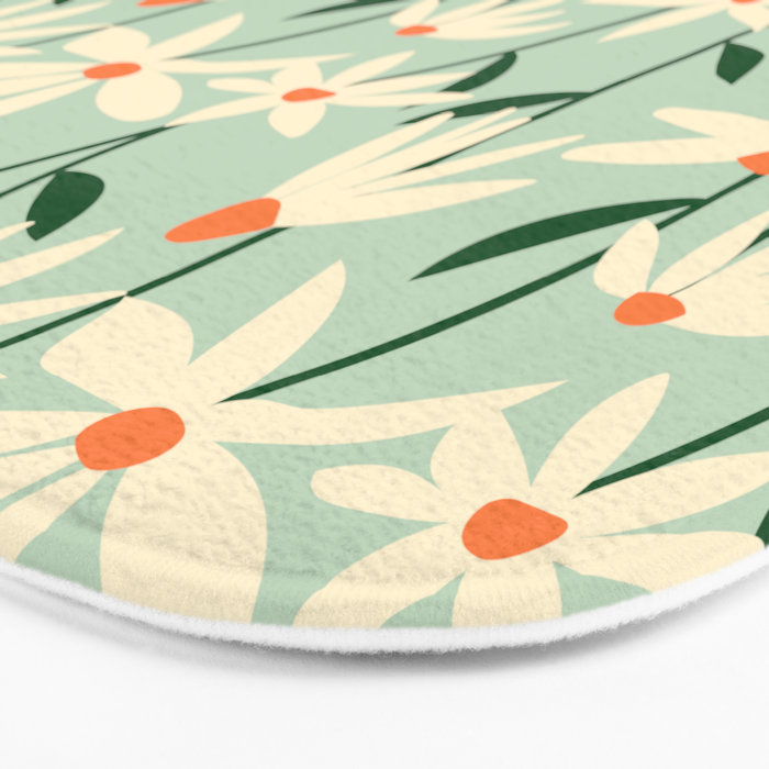 Flower Market Copenhagen - Matisse Inspired Bath Mat Gallery Image 3