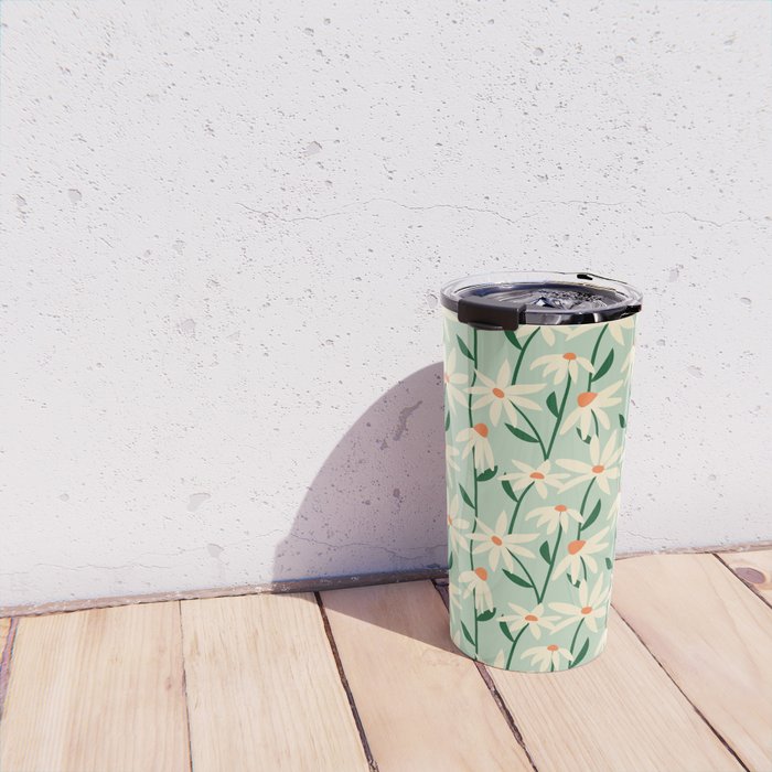 Flower Market Copenhagen - Matisse Inspired Travel Mug Gallery Image 4
