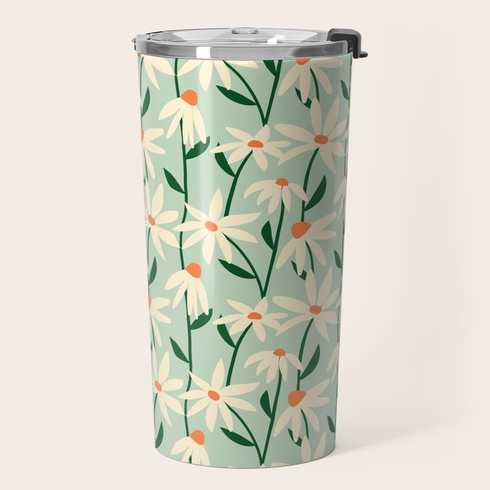 Flower Market Copenhagen - Matisse Inspired Travel Mug Gallery Image 2