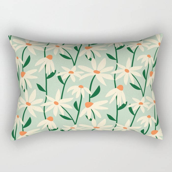 Flower Market Copenhagen - Matisse Inspired Rectangular Pillow Gallery Image 1