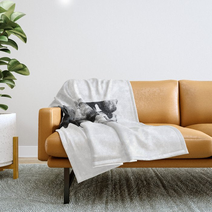 Joe - Nood Dood Throw Blanket Gallery Image 1