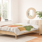 Hedgehog and Cactus (incognito) Duvet Cover Gallery Image 2