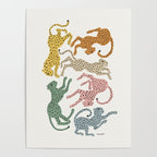 Rainbow Cheetah Poster Gallery Image 4