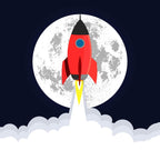 Rocket lift off Coffee Mug Gallery Image 2