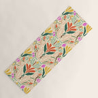 Dancing Foliage // Body Positive Ladies Yoga Mat Gallery Image 1