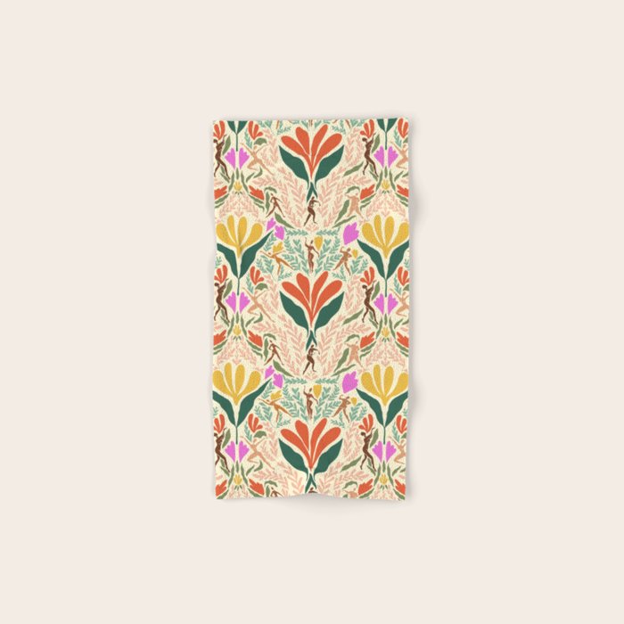 Dancing Foliage // Body Positive Ladies Bath Towel Gallery Image 1